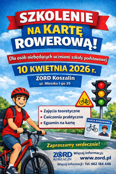 Szkolenie na kartę rowerową w Koszalinie (003)